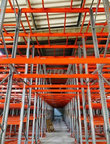 Rayonnage lourd industriel – Rack à palettes Maroc