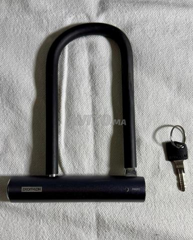 DECATHLON Antivol vélo D 500 gris - 2