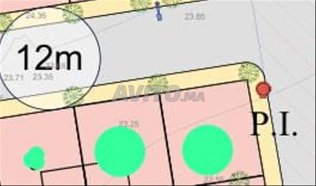 Terrain 240 mètres 2 façades garage 3 lotissement