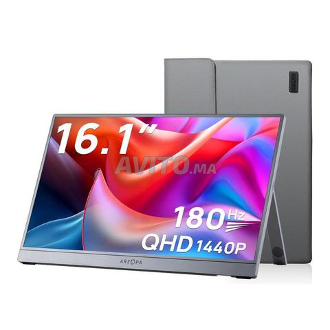 Moniteur Portable 16.1 pouce Arzopa 2.5K 180Hz PS5