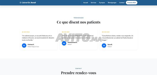 إنشاء موقع ويب احترافي ابتداءً من 2500 درهم