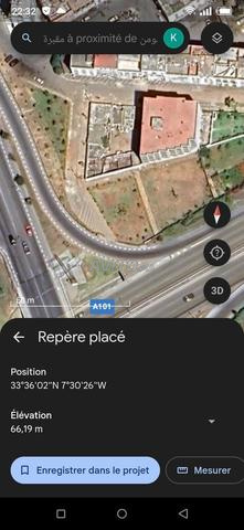 Terrain de 655 m² enregistré et titré