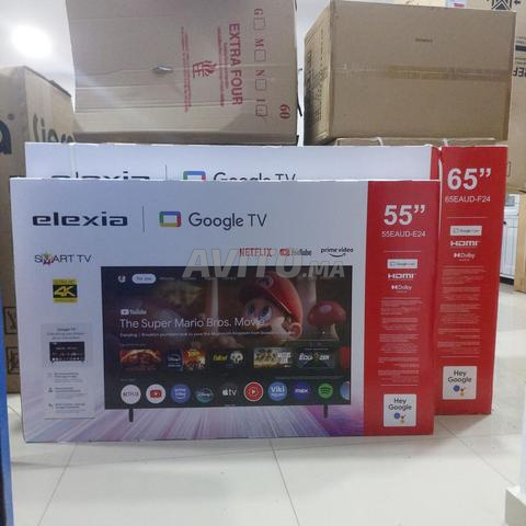 Elexia 55 Smart Tv 4K UHD, Google