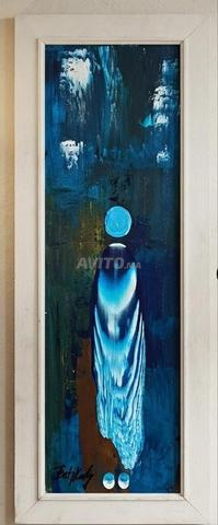 Tableau artistique abstrait raffiné pour la décoration