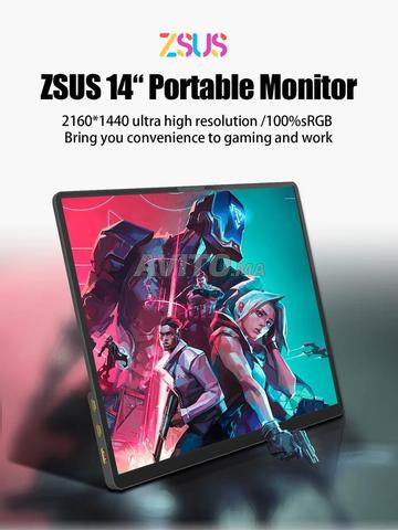 Moniteur Portable 14 ZSUS QHD 2160*1440 Gaming IPS - 2