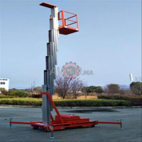 رافعة ذات منصة من الألومنيوم 10 أمتار