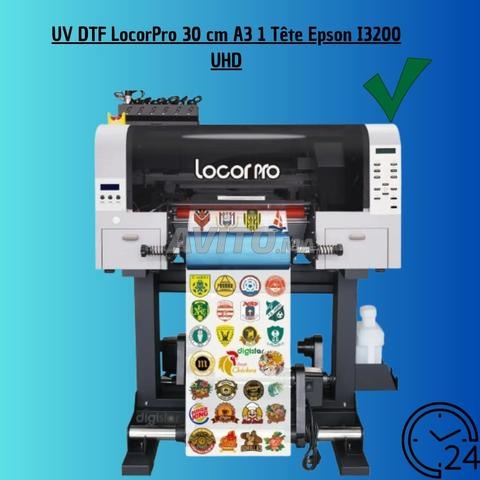 Imprimante UV DTF LocorPro 30cm A3 Tête I3200 UHD