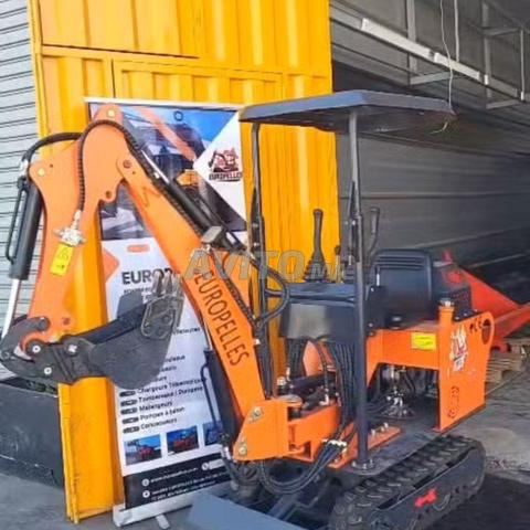 Mini-Pelle P08 800kg Diesel Europelles ✅