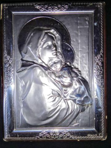 Art mural vintage italien t en argent