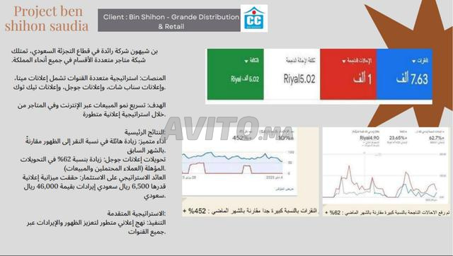 Expert en marketing digital et gestion de publicités Facebook/Google Ads