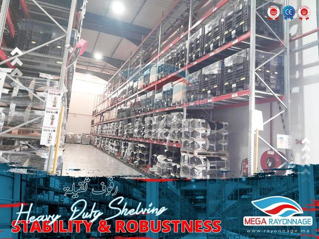 Rayonnage lourd – Aménagement entrepôt Maroc