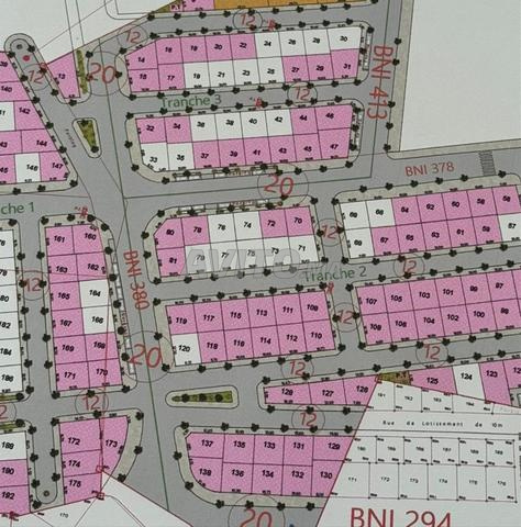 Terrain garage deux étages lotissement 76 millions 117 mètres