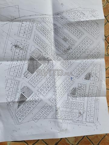 Terrain 150 mètres garage 3 lotissement Anour Alaoui 9000 dirhams