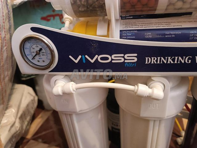 Filtre à eau 7 étapes, fonctionne bien, encore propre - 2