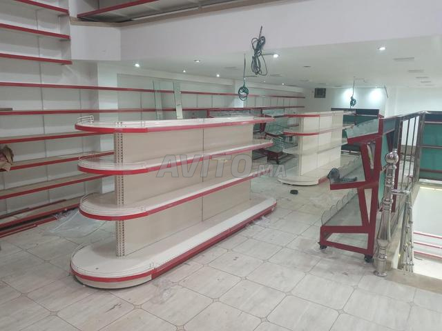 Rayonnage super marché