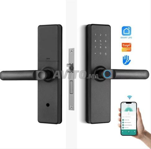 Serrure Connectée WiFi – Smart Lock – Maroc ✅