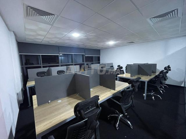 Fabrication de bureaux multipostes