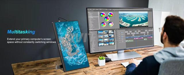 Moniteur Portable 16 Pouces 2.5K 144Hz Gaming NEUF - 2