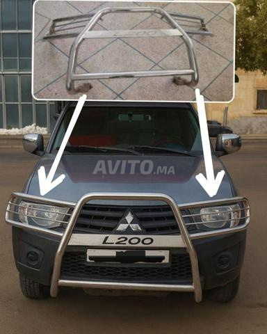 Pare-choc inox l'original Mitsubishi jdid