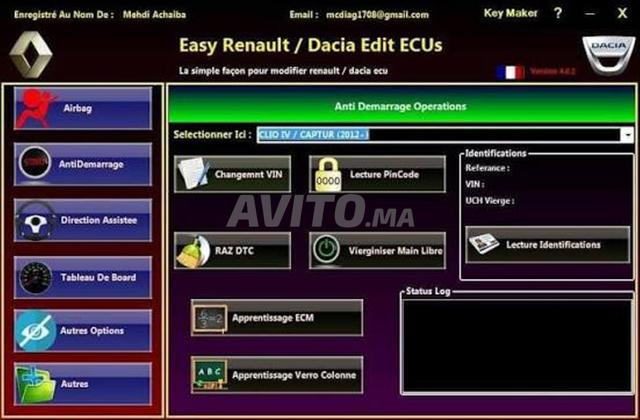 Mise a jour Easy Renault v 6.1.4
