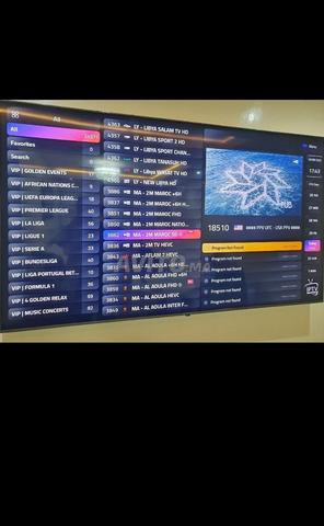 تركيب تلفزيون وبرمجة IPTV وصحن استقبال