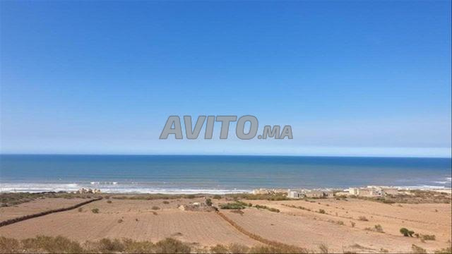 Vendre terrain Taghazout 3600m prêt plage 4km