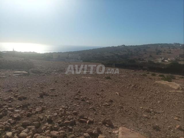 Terrain à vendre 1200m haute Taghazout vue sur mer