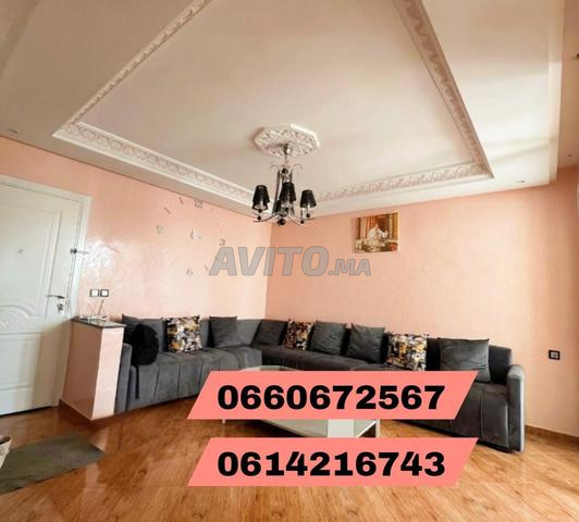 Appartement meublé à louer mensuellement à Darbouazza