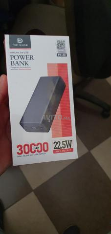 باور بانك فاست ديجيتال 30000mah جديد