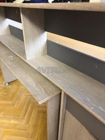 Lit avec sommier et bureau kitea