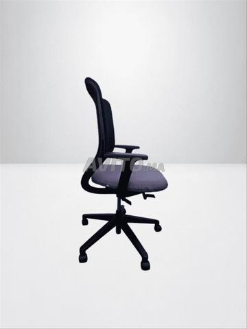 Chaise à roulette Sedus netwin Bi-color resille - 2