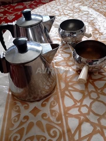 service café en cuivre