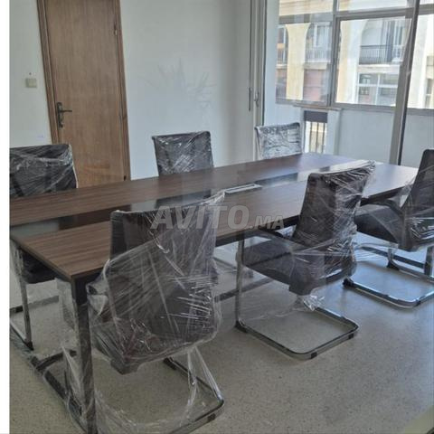 طاولة اجتماعات Table de réunion BOIS MDF V