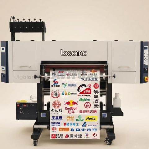 Imprimante UV DTF Locor Pro 60 cm – 2 Têtes TX800