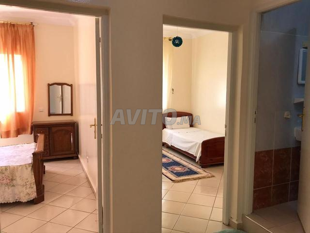 شقة مفروشة للإيجار في حي السلام أكادير