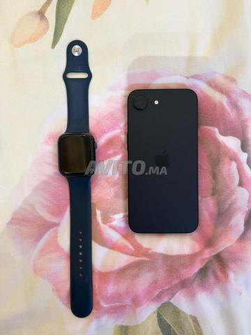 Pack apple watch serie 5 45mm et iphone 16 E