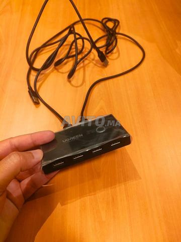 مفتاح KVM جديد Ugreen Switch Commutateur 2x4 USB 3.0