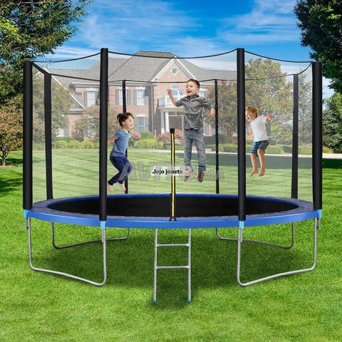 🎉🤸 Trampoline pour enfants, amusement et saut en toute sécurité