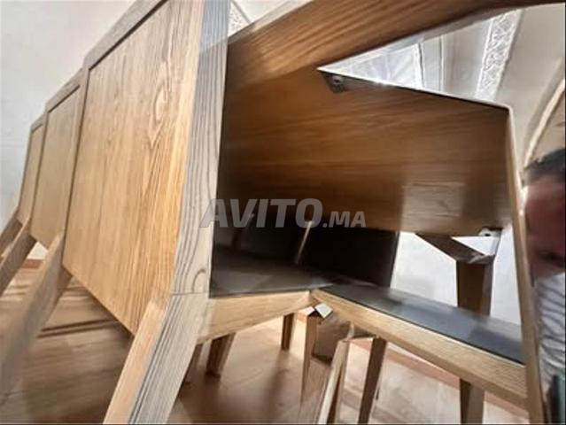 طاولة و 8 كراسي وبوفيه - 2