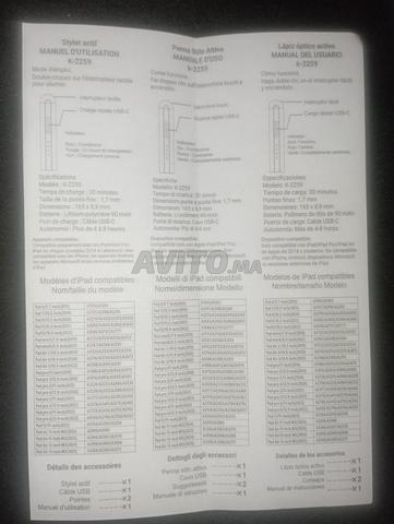 Stylet Actif pour les IPAD avec accessoires - 2