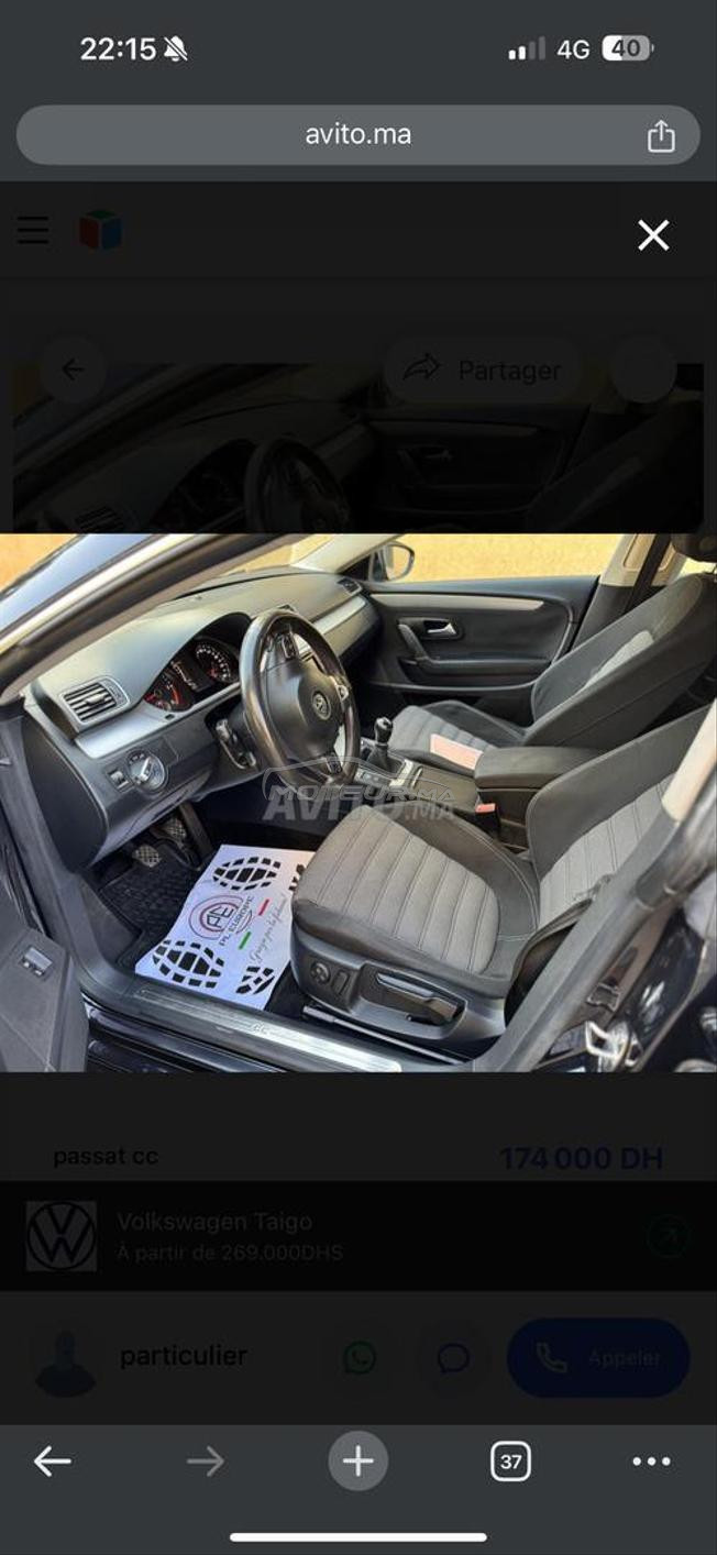 Volkswagen Passat Diesel Manuelle 2018 à Kénitra