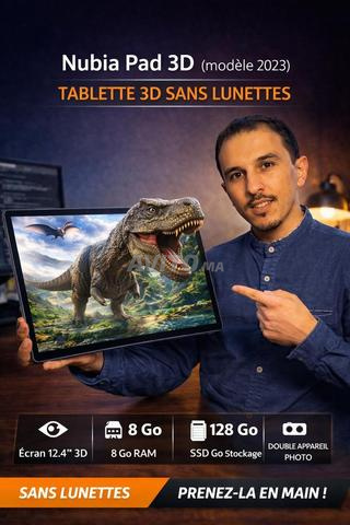 Tablette 3D Nubia Pad 3 128Go Comme neuf