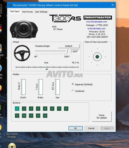 Volant T300RS GT Edition 3 pédales Boîte 3799 DH - 2