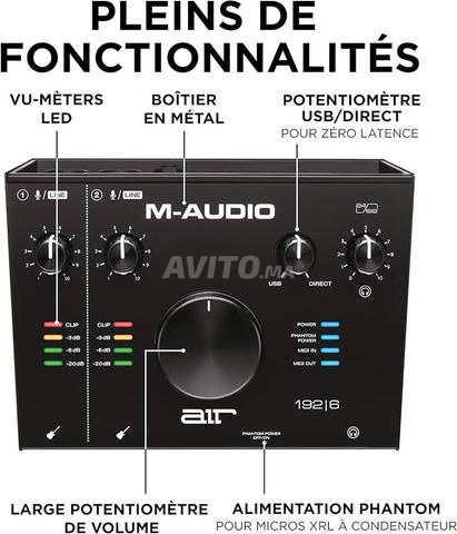 M-AUDIO AIR 192|4 واجهة صوتية أو بطاقة صوت USB