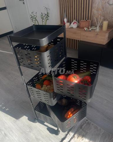 5 Étagère de Rangement Fruits Légumes