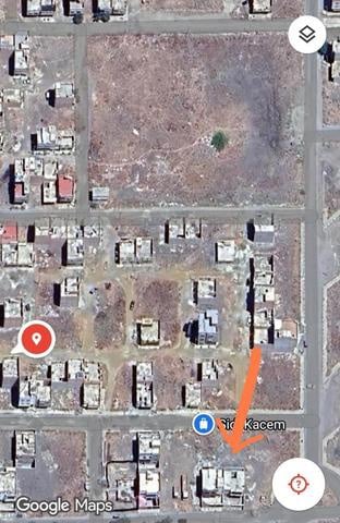 Terrain de villa à vendre à Oualili Sidi Kacem enregistré et conservé