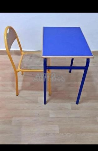 table individuelle/chaise/vestiaire