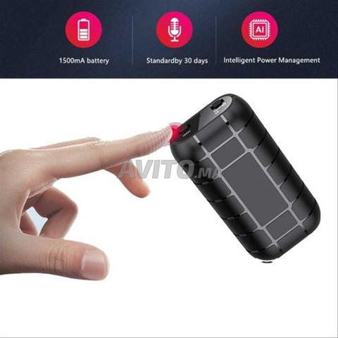 Micro espion enregistreur vocal aimanté F88
