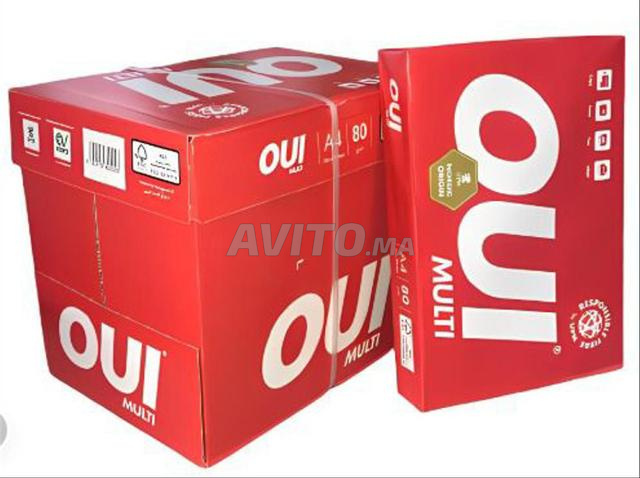 RAME DE PAPIER MULTI OUI A4 - 80 GR - 500 FEUILLES