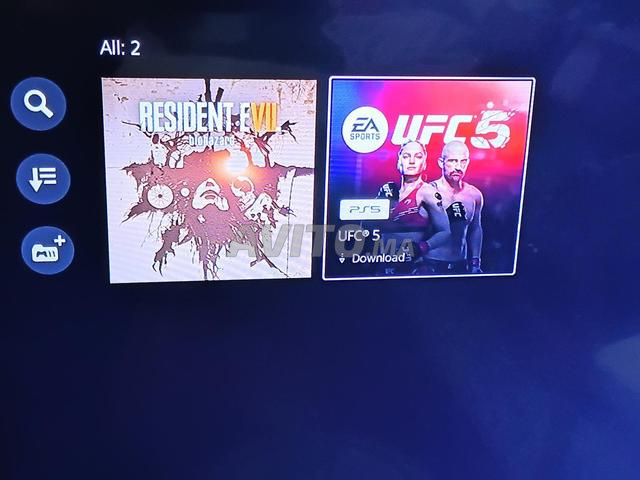 حساب مع UFC 5 و Resident Evil 7